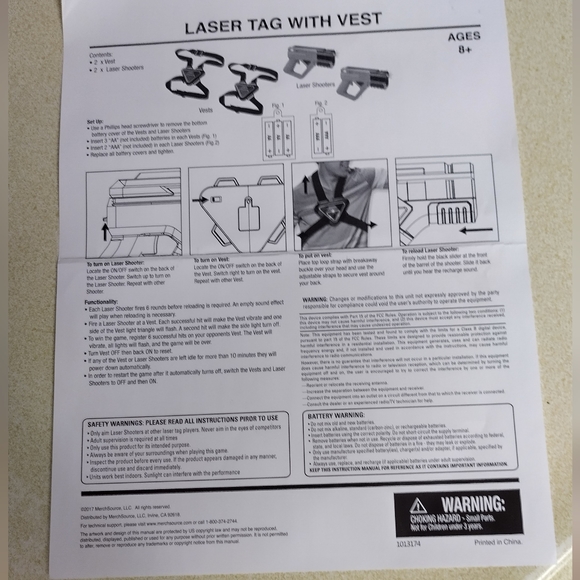 🆕 Sharper Image 2-Player Laser Tag🆕 - Picture 4 of 10